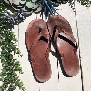 RAINBOWS Pink sandals in size S